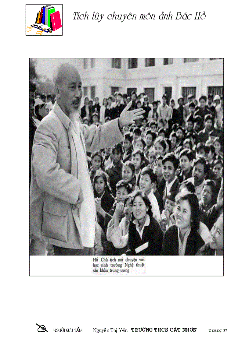 image for page Ảnh bác hồ với thiếu nhi vn