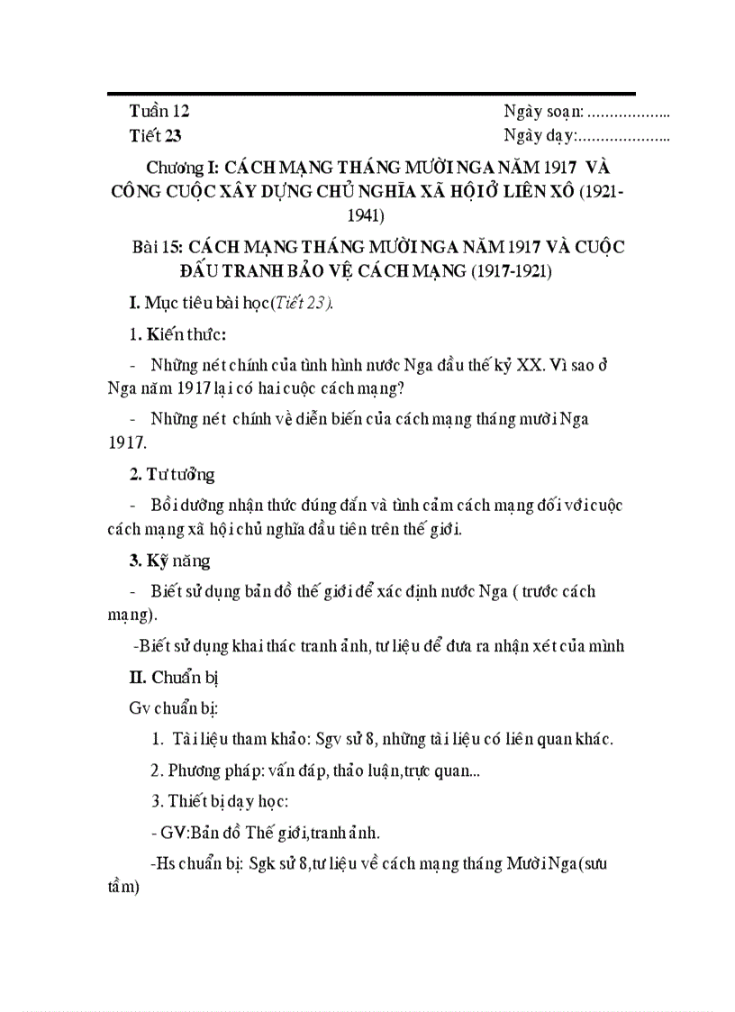 image for page Bài 15 sử 8 tiết 1