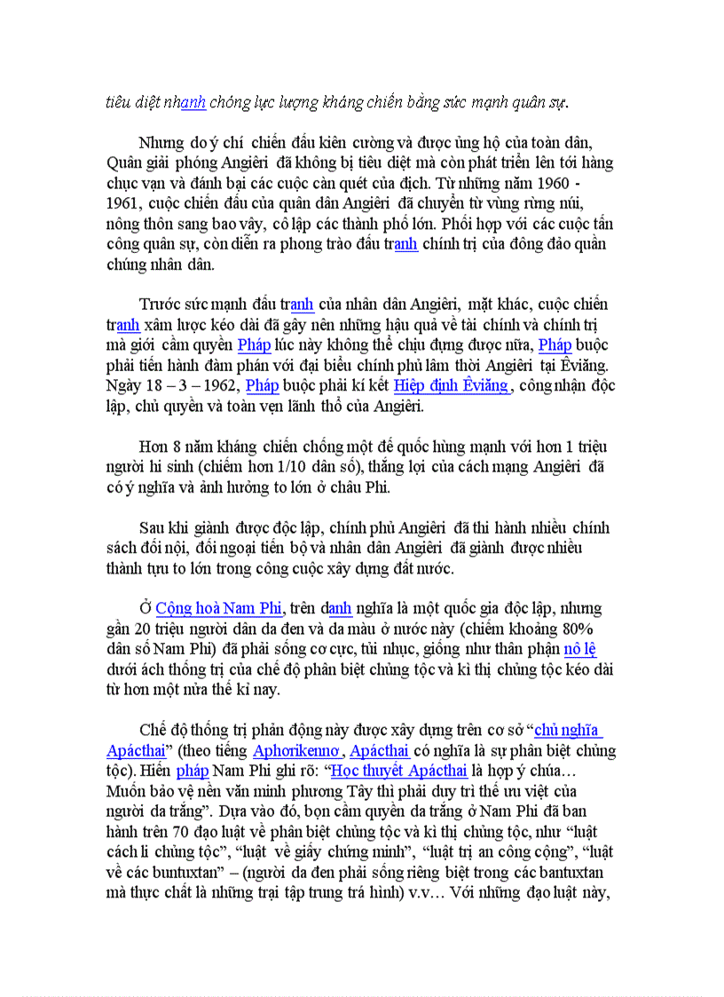 image for page Bài 6 CÁC NƯỚC CHÂU PHI