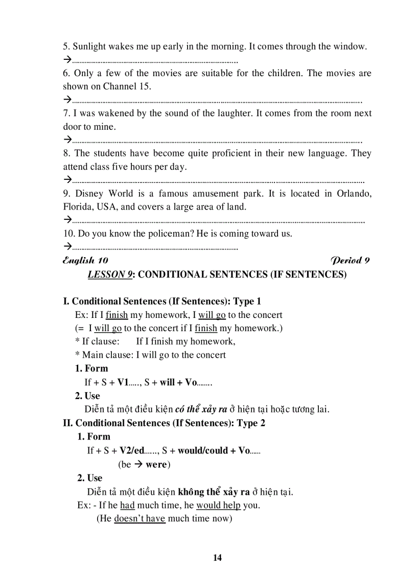 image for page Bài tập TA 10 Hk2