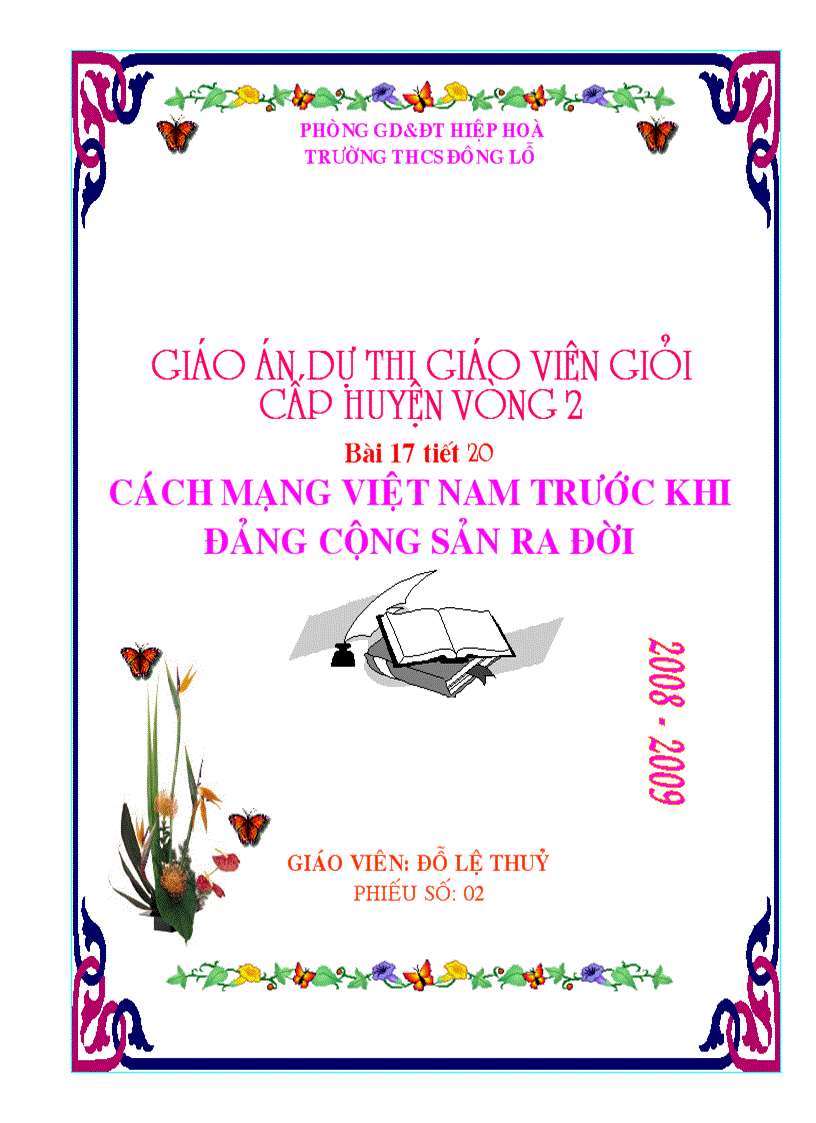 image for page Bia giao an cuc dep
