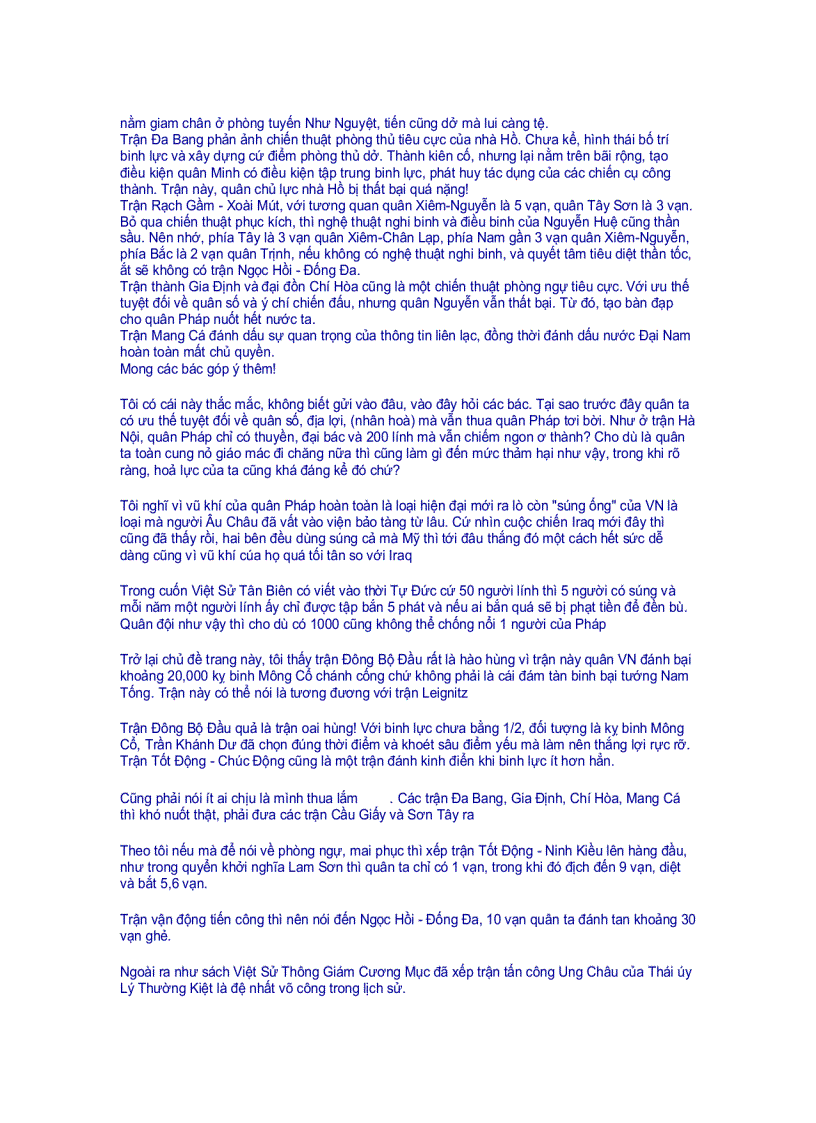 image for page Các trận đánh lớn trong lịch sử Việt Nam