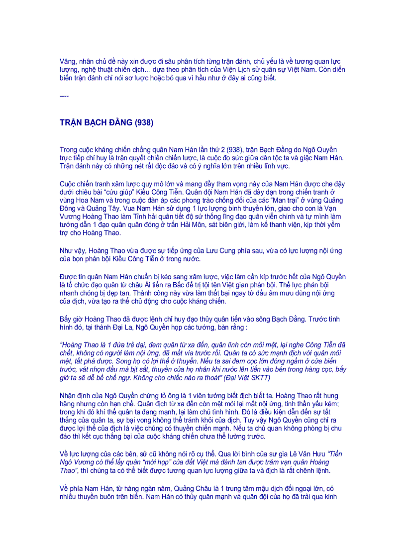 image for page Các trận đánh lớn trong lịch sử Việt Nam