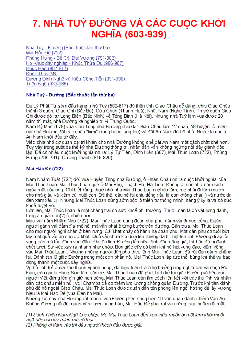 image for page Các Triều Đại Việt Nam