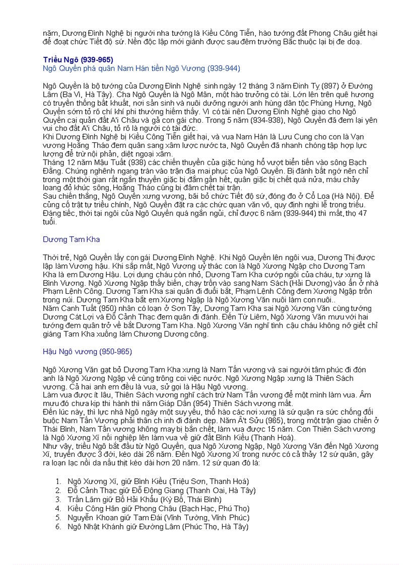 image for page Các Triều Đại Việt Nam