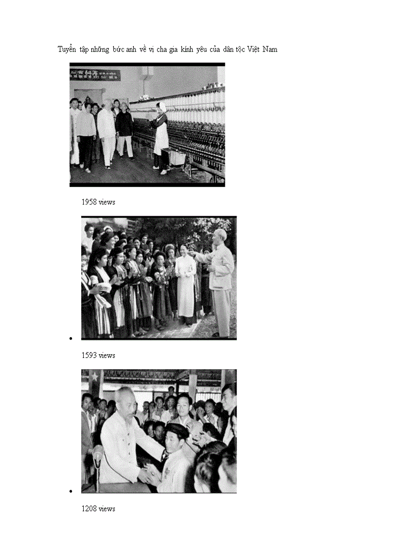 image for page Chùm ảnh về Bác Hồ