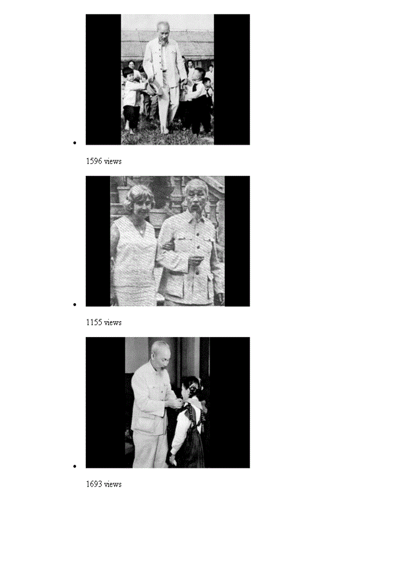 image for page Chùm ảnh về Bác Hồ