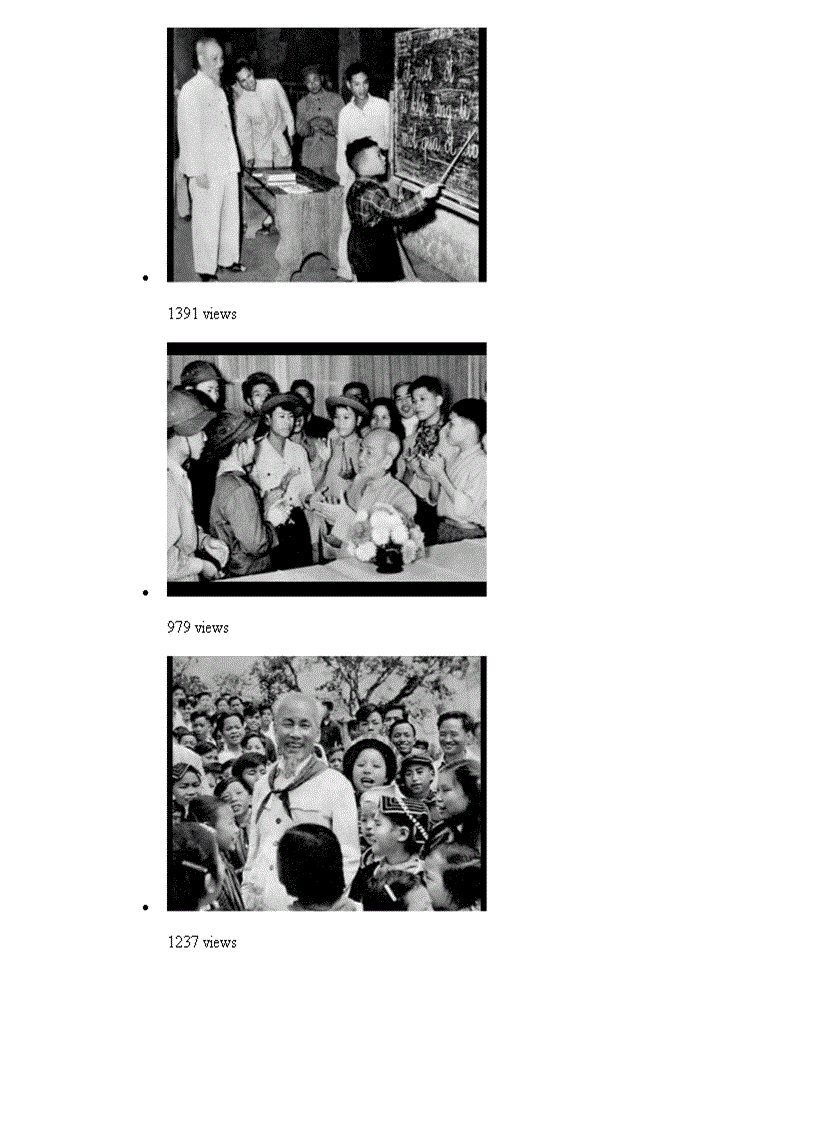 image for page Chùm ảnh về Bác Hồ