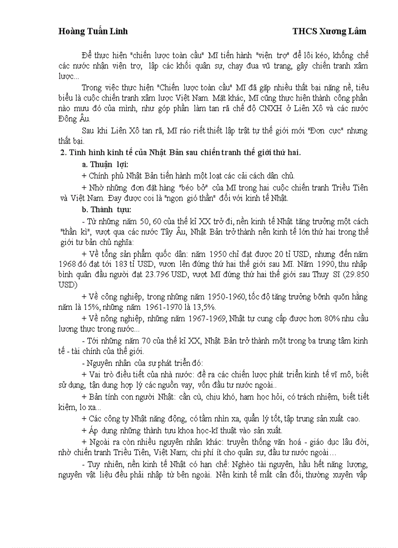 image for page Đề cương ôn thi học kỳ I