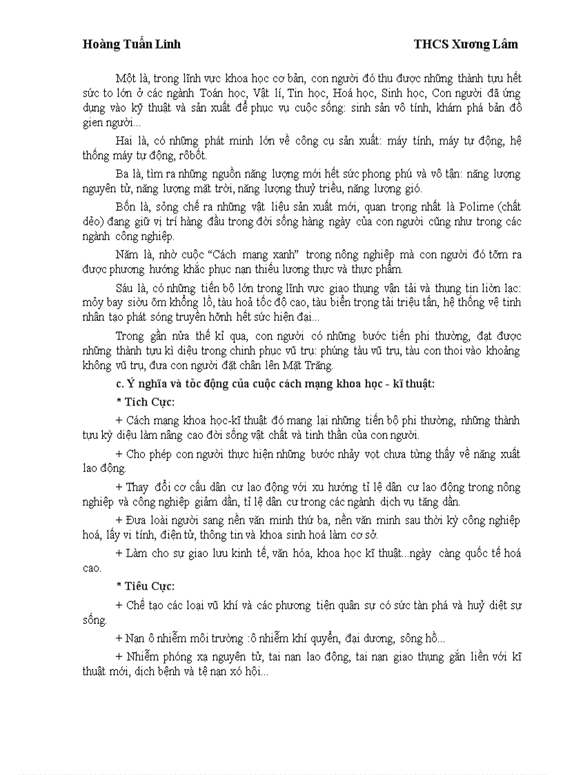 image for page Đề cương ôn thi học kỳ I