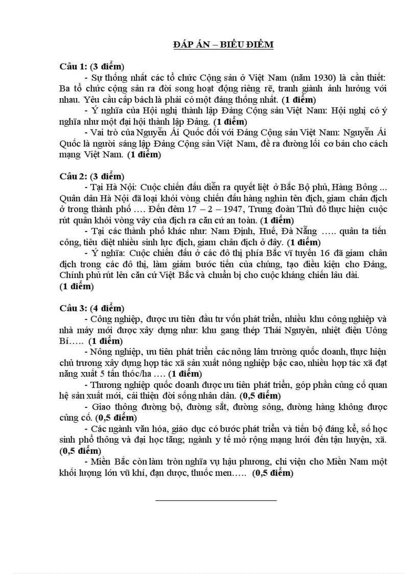 image for page Đê kiểm tra lịch sử 9 kì 2