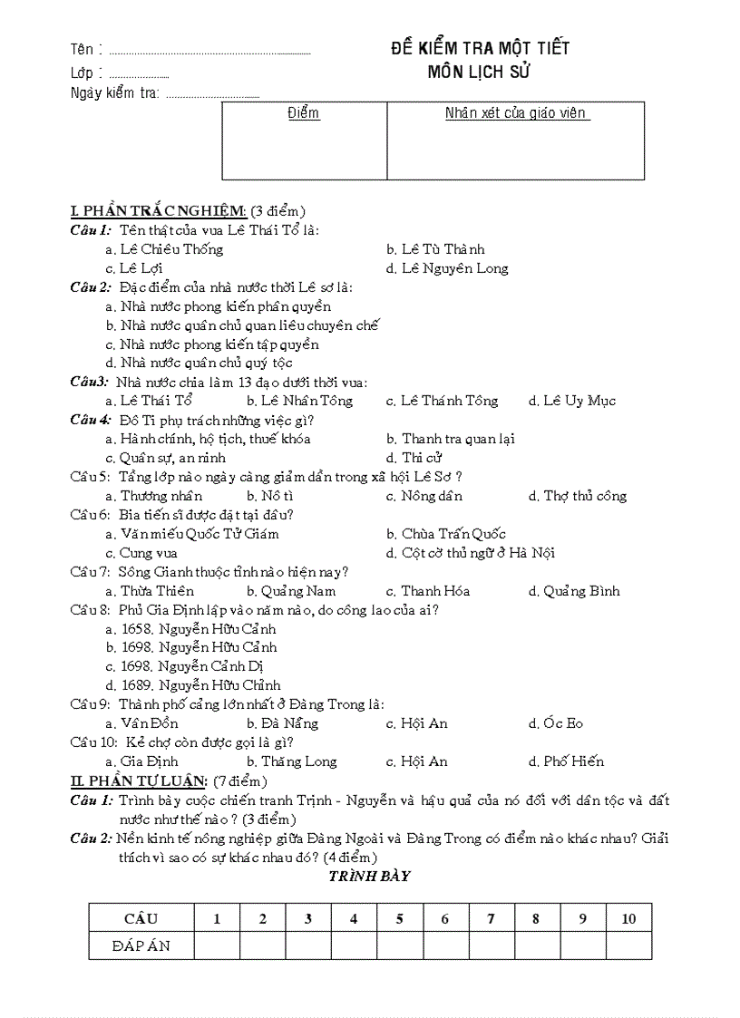 image for page Đề Kiểm Tra tiết LS 9