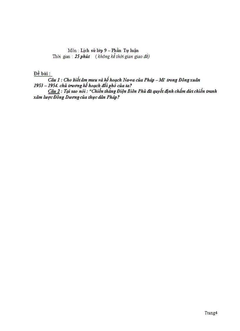 image for page Đề KTHK II Sử 9 NVT