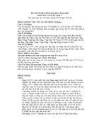 Đề thi đại học môn lịch sử khối C 2009