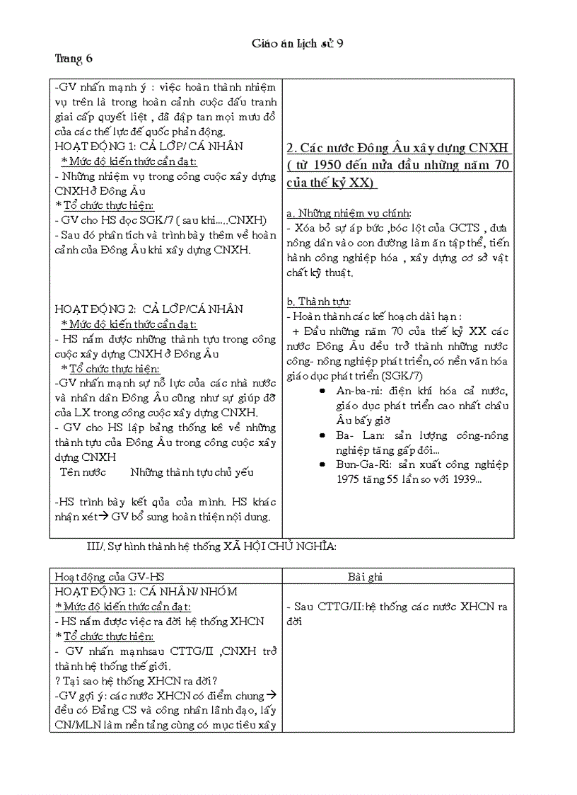 image for page GA Sử 9 Đúng theo PPCT mới