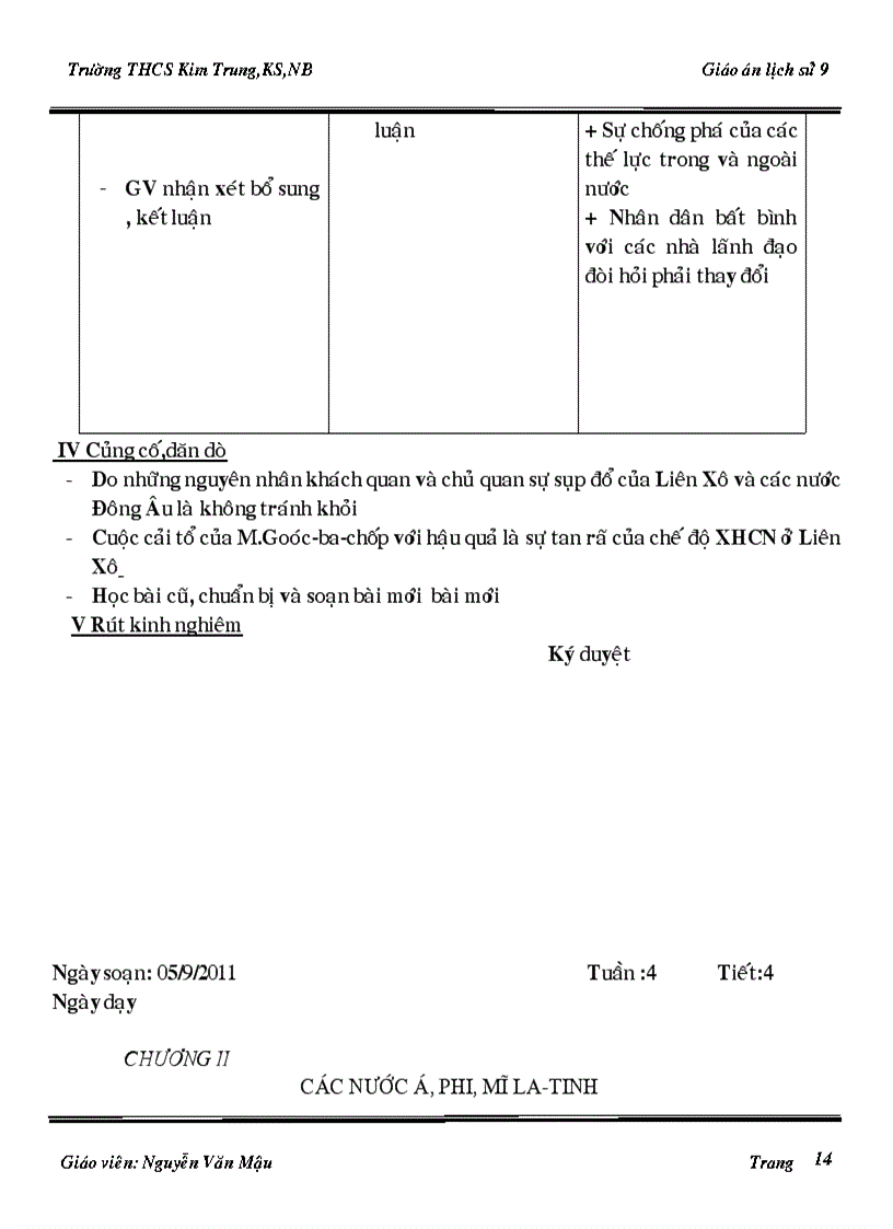 image for page Giao an Su 9 3 cot