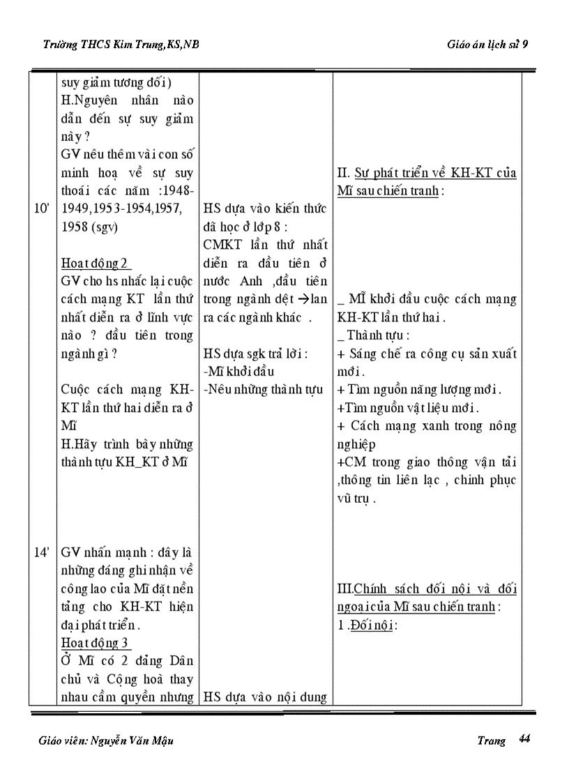 image for page Giao an Su 9 3 cot