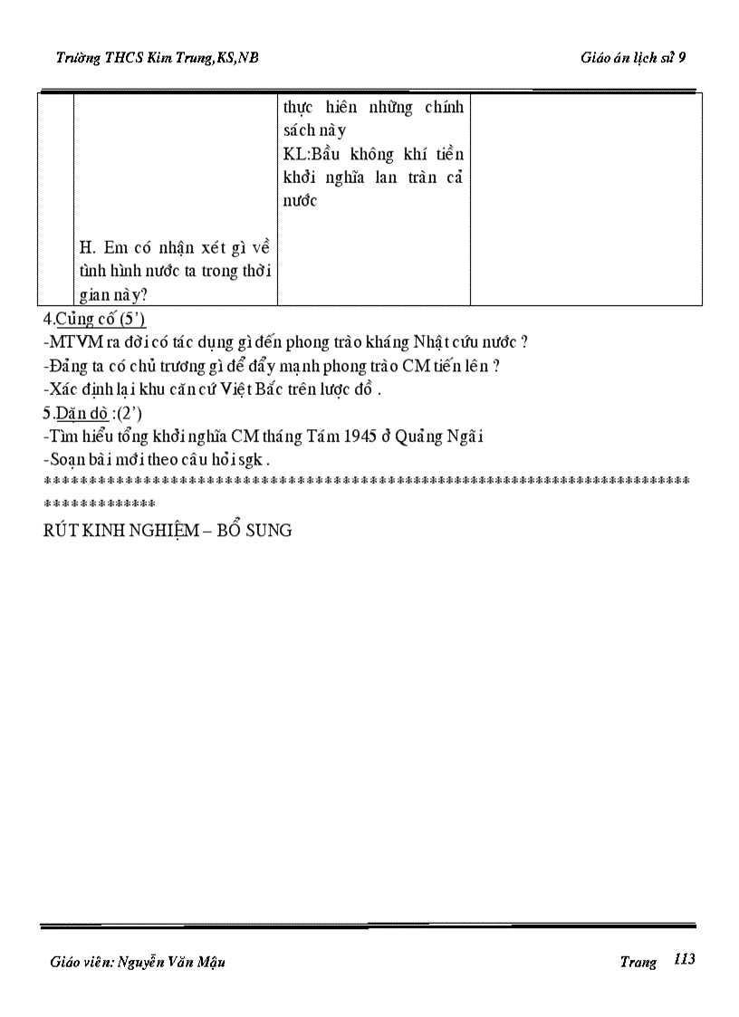 image for page Giao an Su 9 3 cot