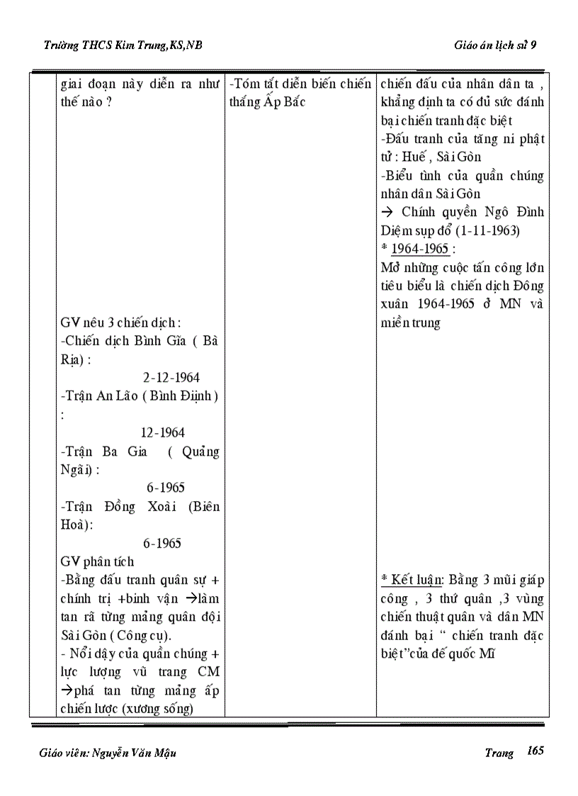 image for page Giao an Su 9 3 cot