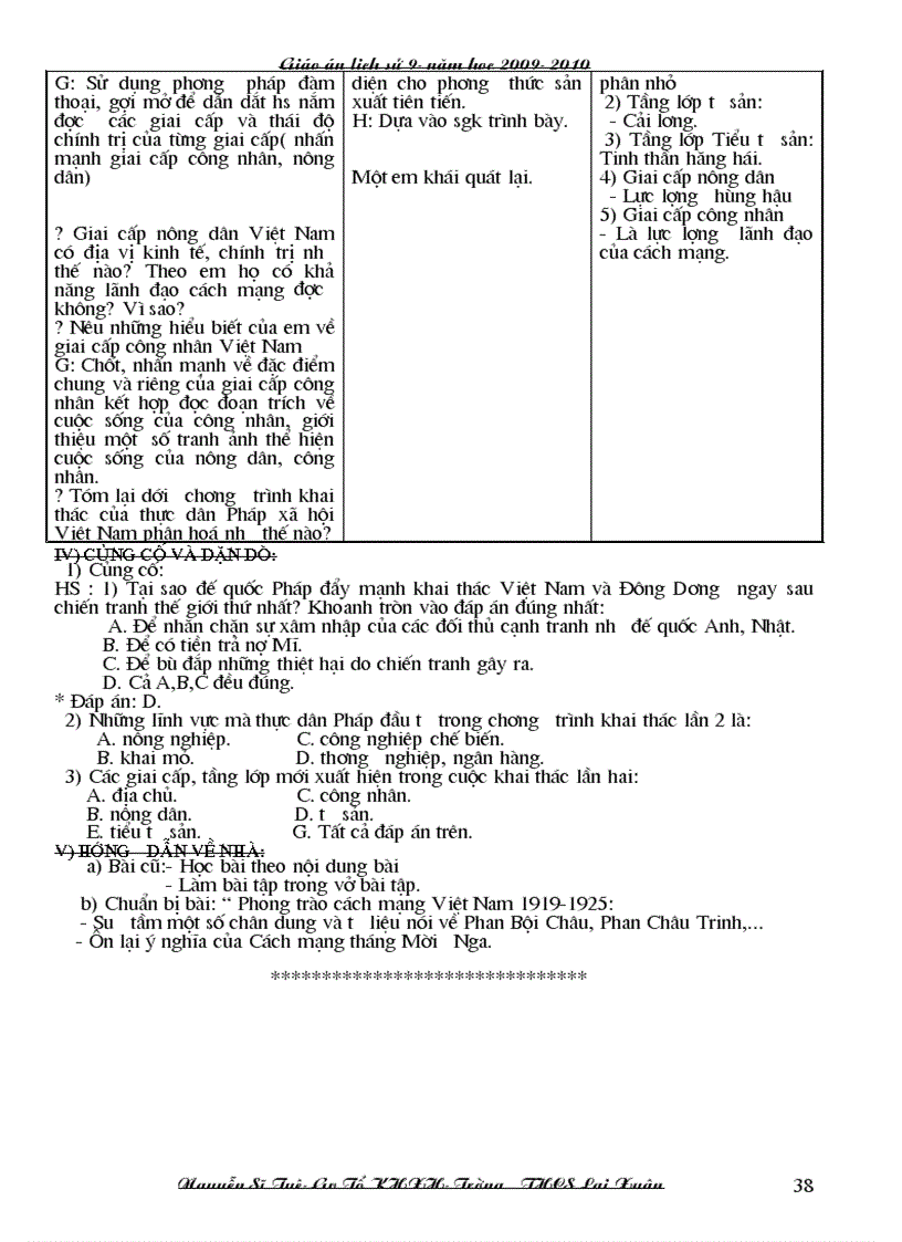 image for page Giao an su 9 3 cot 1