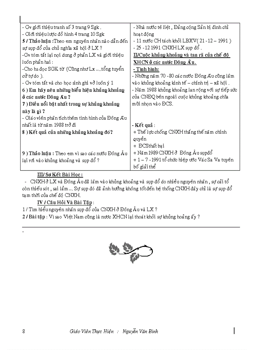 image for page Giao án sử9