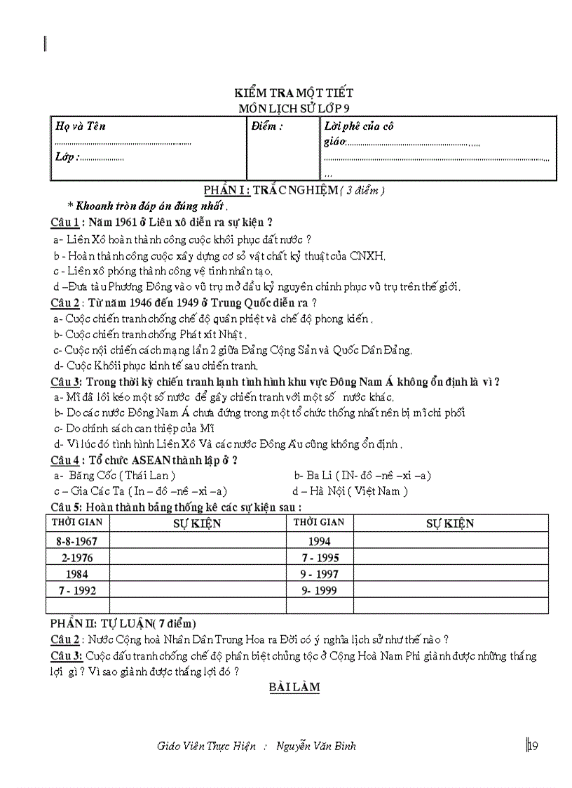 image for page Giao án sử9