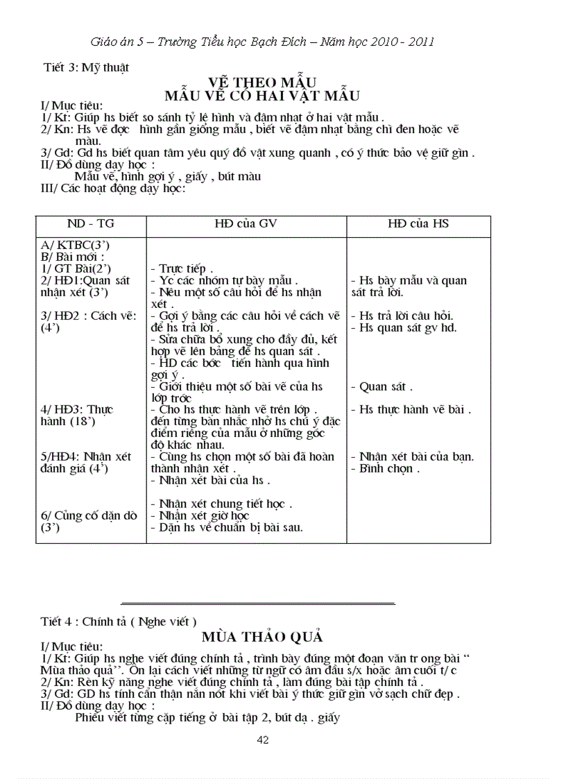 image for page Giáo án 5 Tuần 10 13