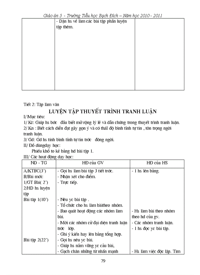 image for page Giáo án 5 Tuần 7 9