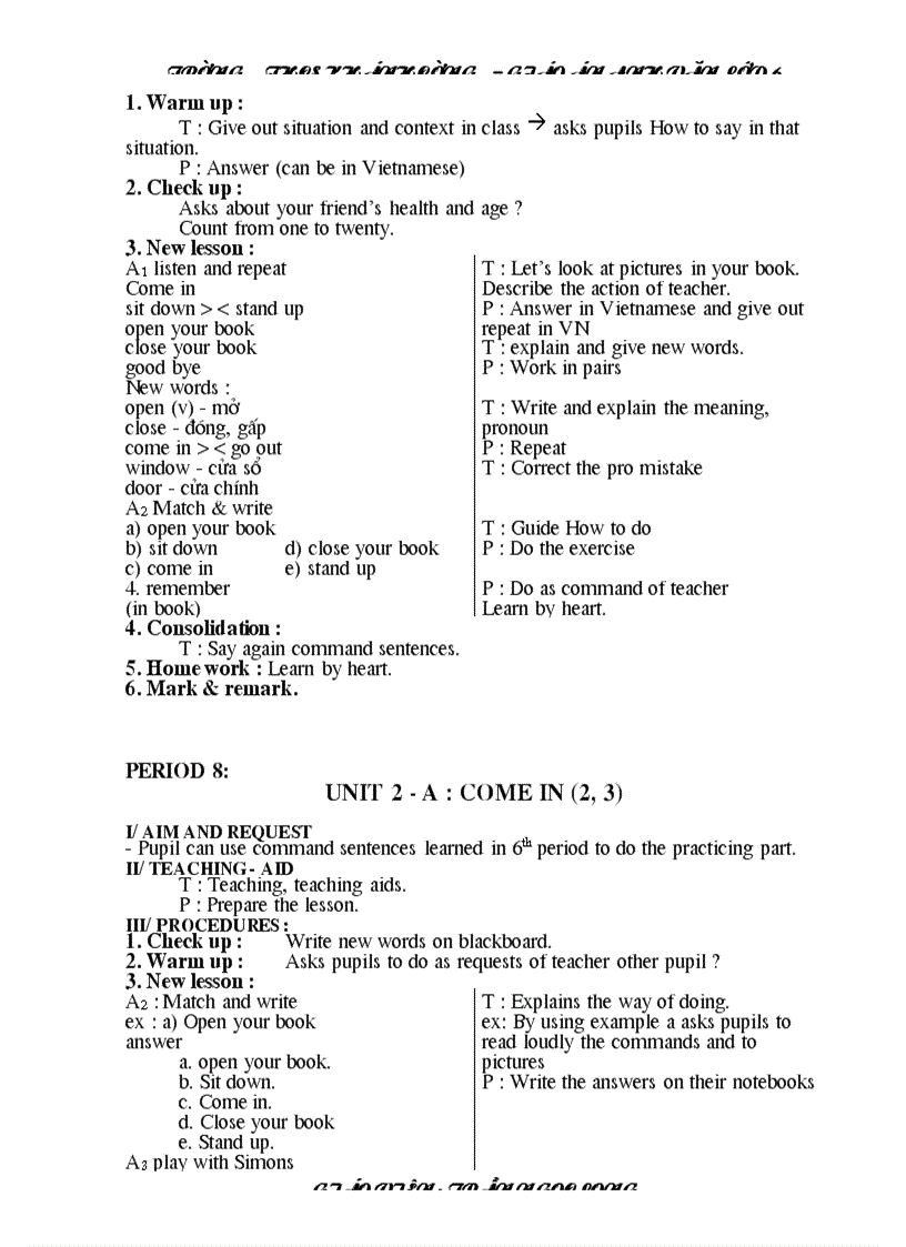 image for page Giao an anh lop 6