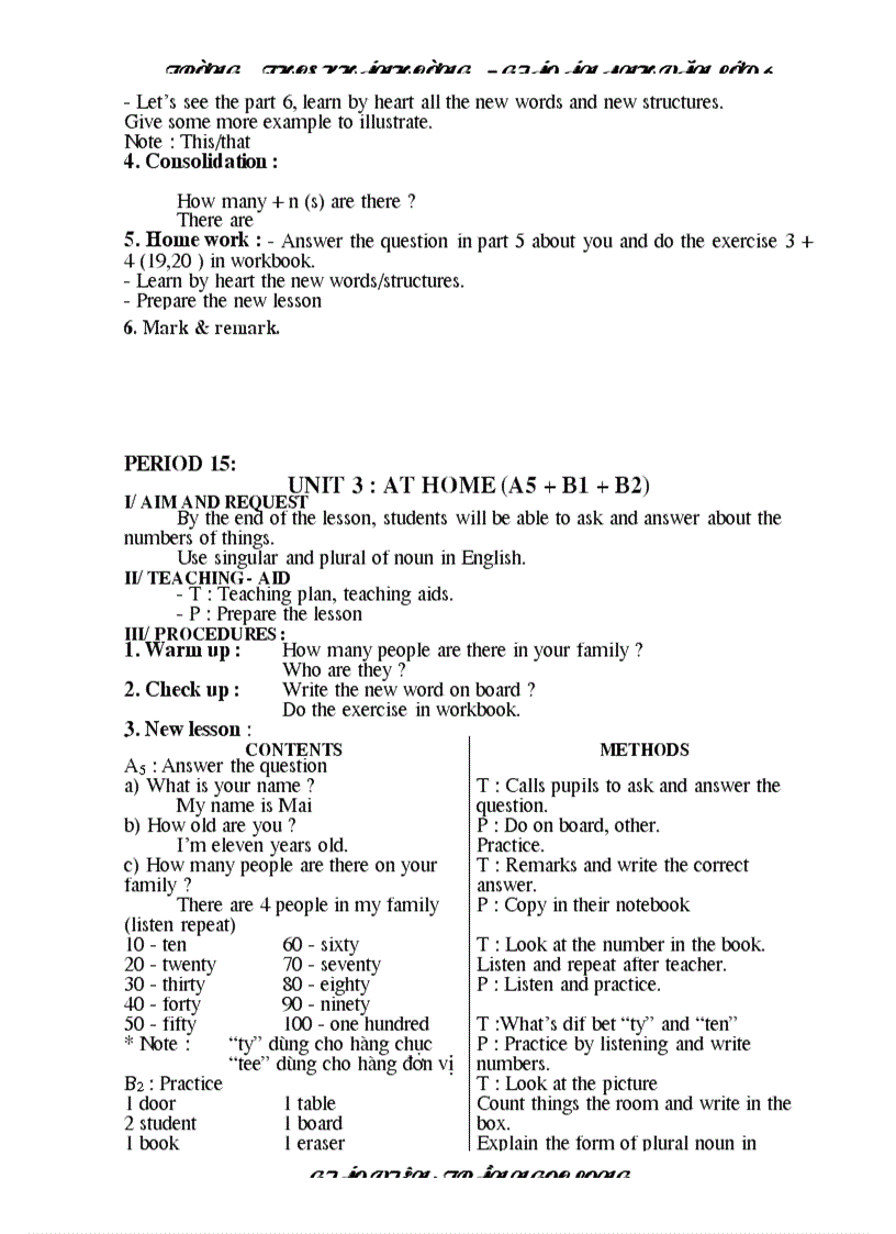 image for page Giao an anh lop 6