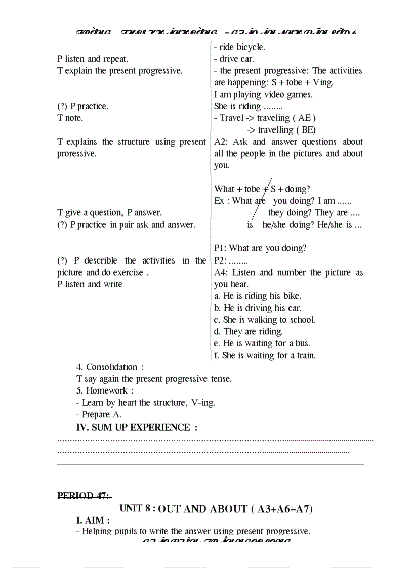 image for page Giao an anh lop 6