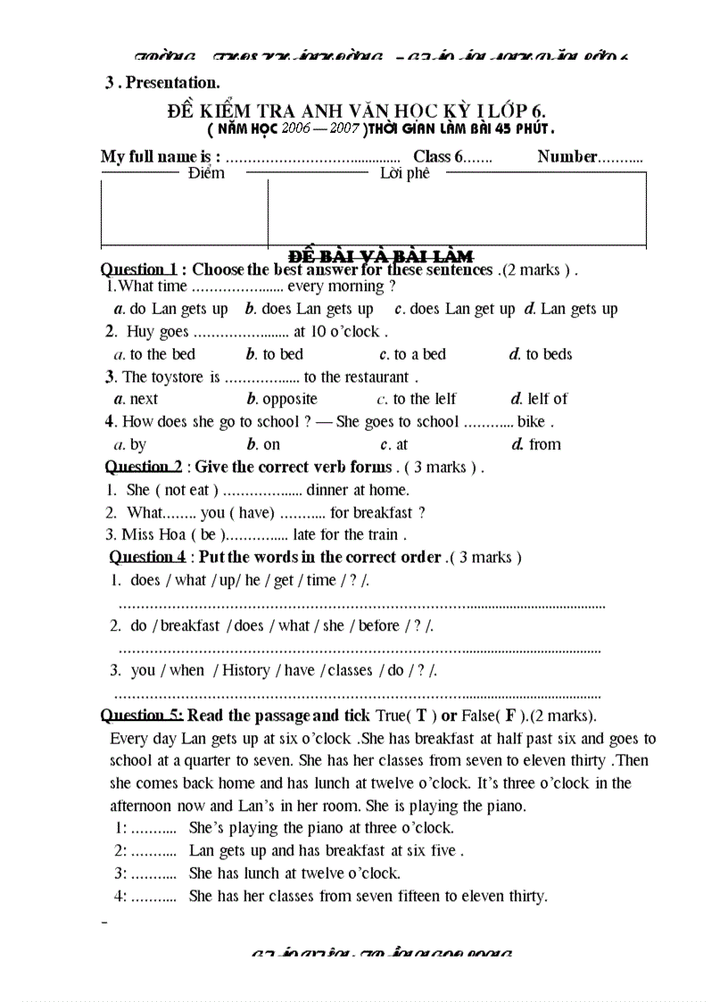 image for page Giao an anh lop 6