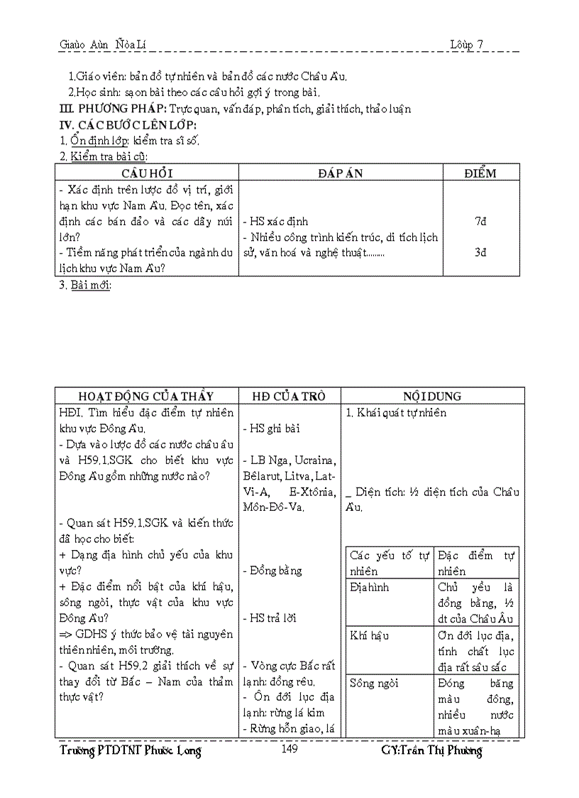 image for page Giao an dia 7 tron bo