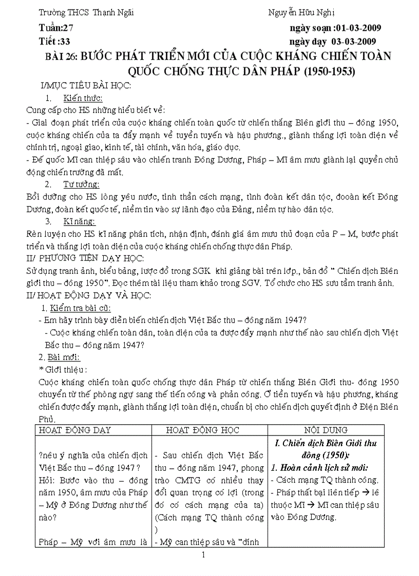 image for page Giáo án hay dể áp dụng