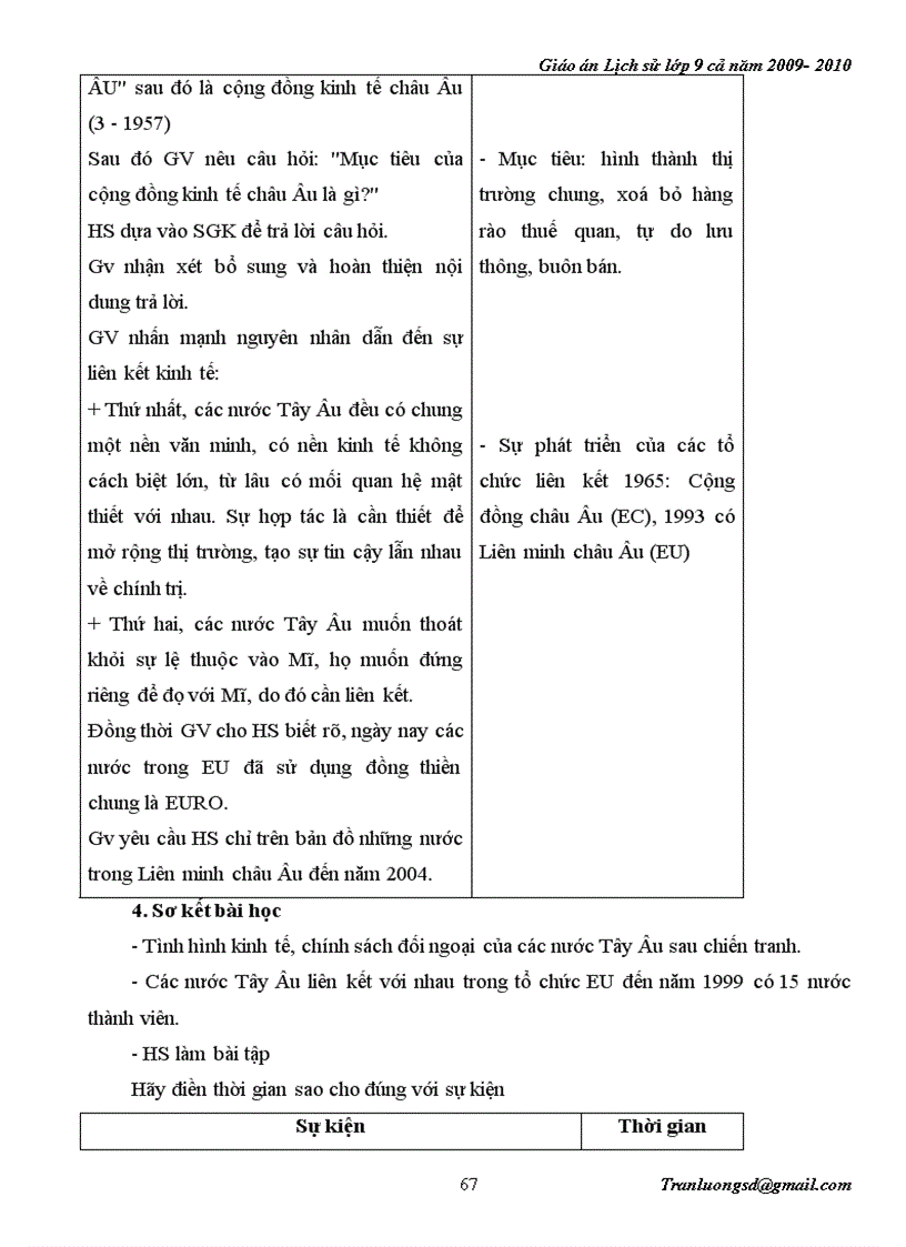 image for page Giáo án Lịch su 9 cả năm 2009 2010