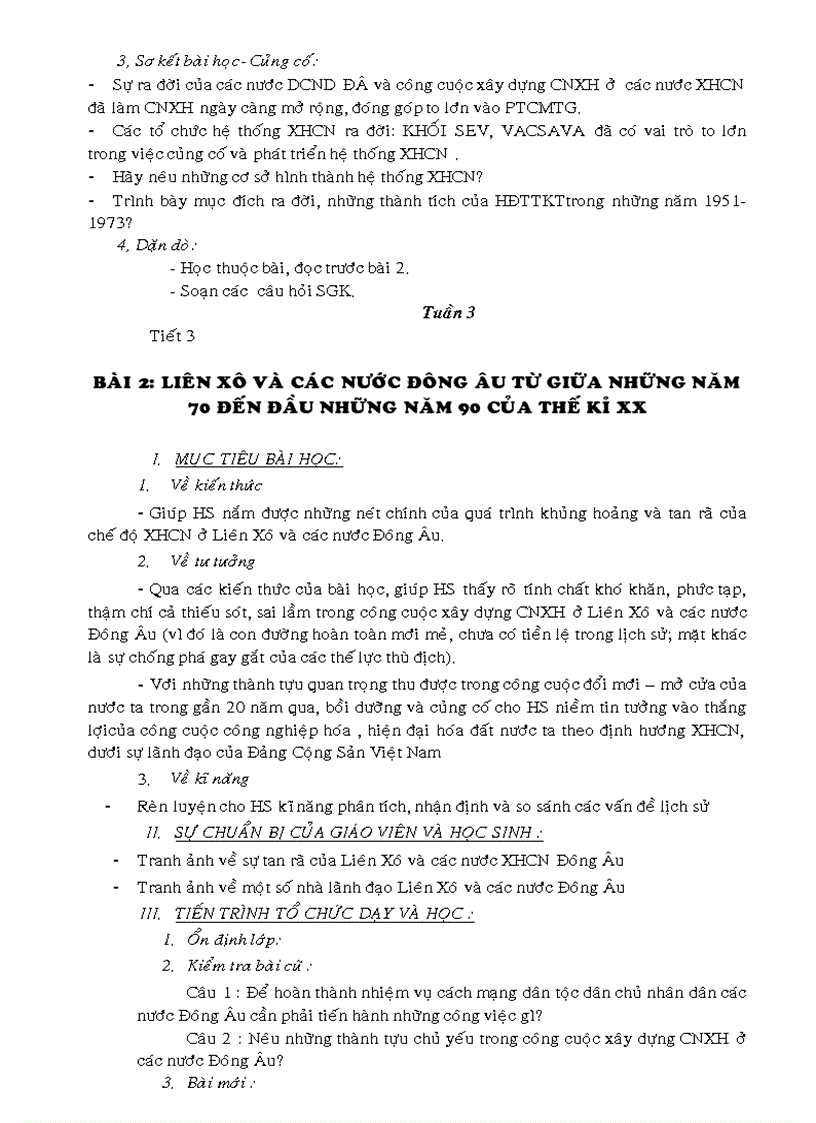 image for page Giáo án Lịch sử 9 chuẩn kiến thức kỹ năng