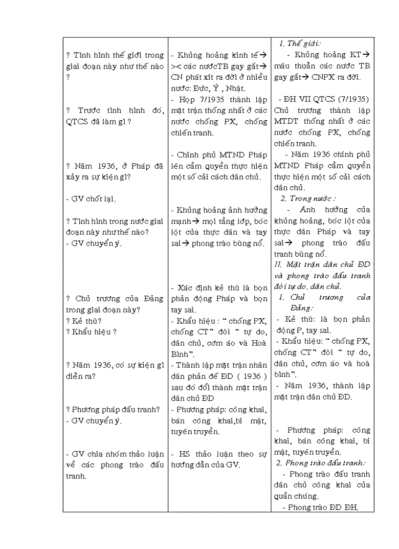 image for page Giáo án Lịch sử 9 chuẩn kiến thức kỹ năng