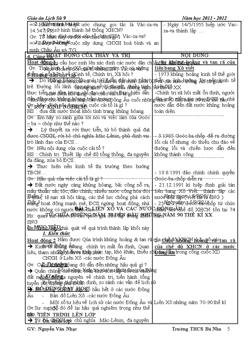 image for page Giáo án lịch sử 9 Giảm tải