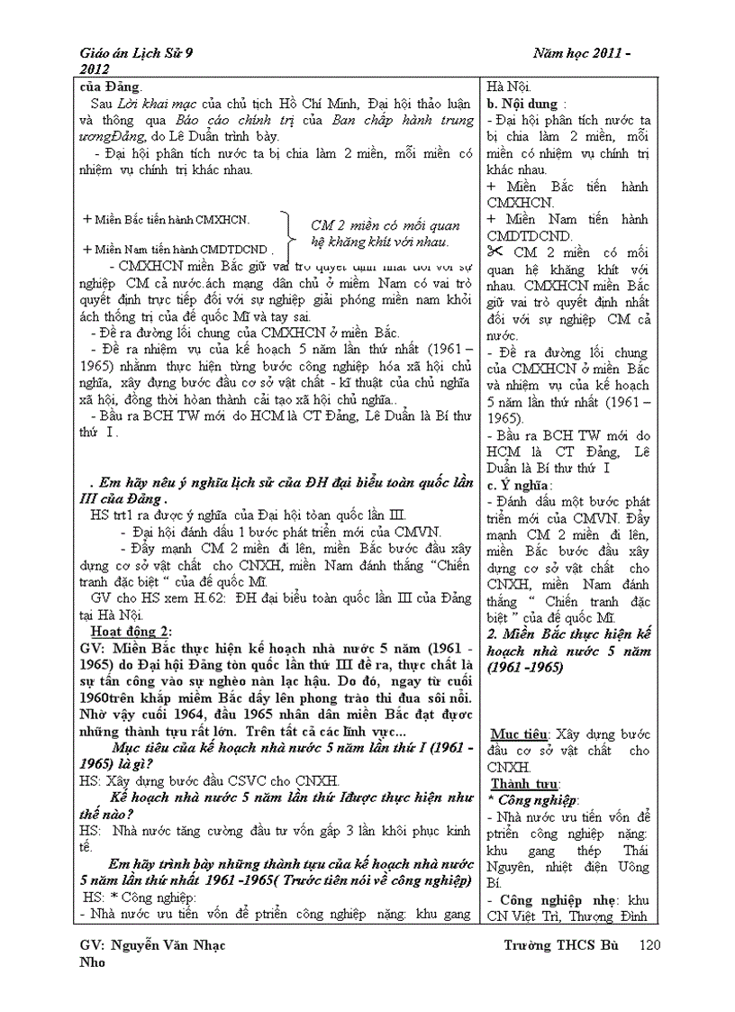 image for page Giáo án lịch sử 9 Giảm tải