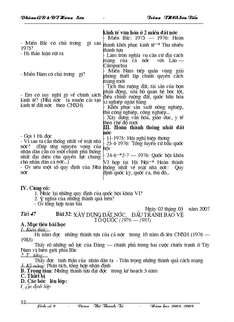 image for page Giáo án lịch sử 9 kỳ II