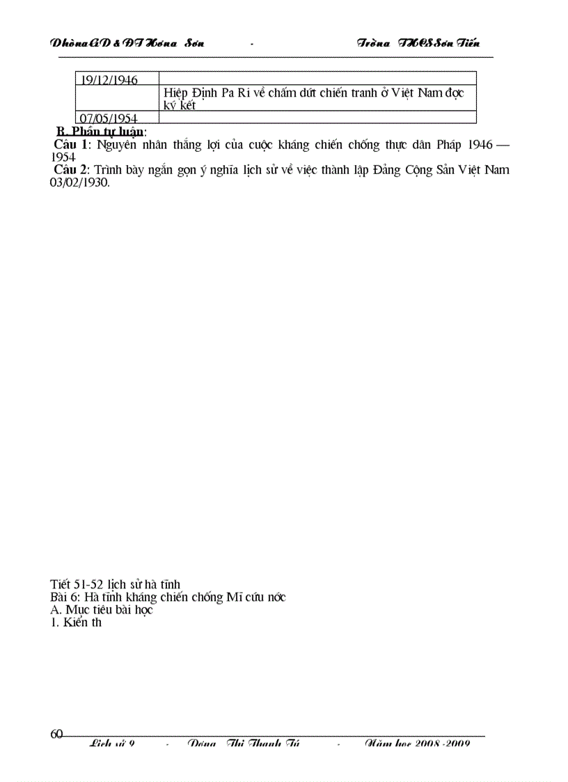 image for page Giáo án lịch sử 9 kỳ II