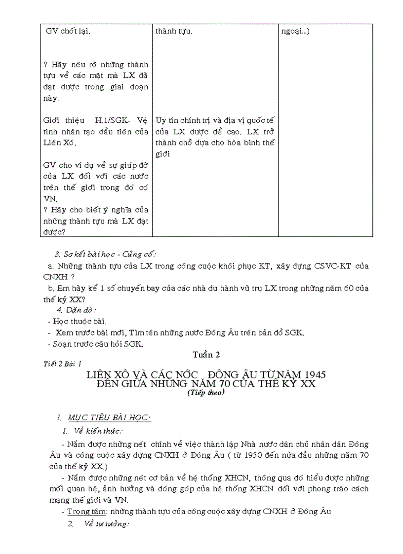 image for page Giáo án Lịch sử 9 trọn bộ chuẩn kiến thức kỹ năng