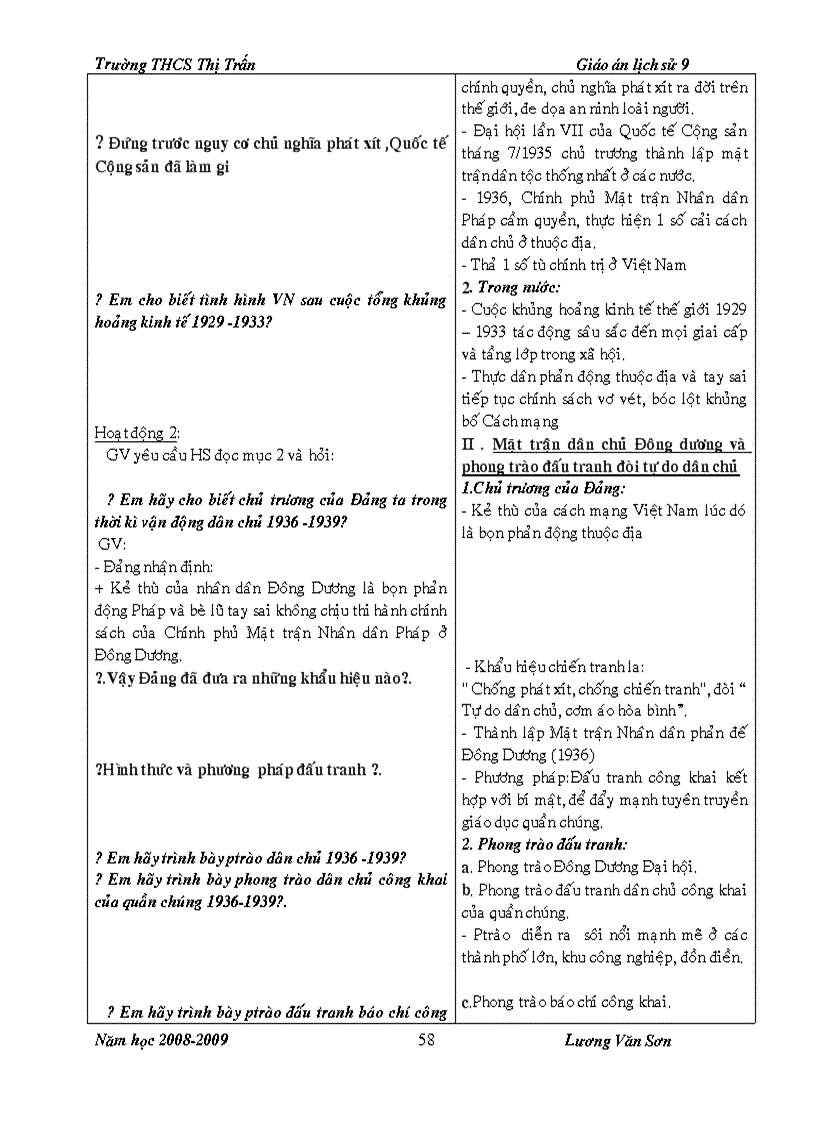 image for page Giáo án lịch sử khối 7 8 9 trọn bộ