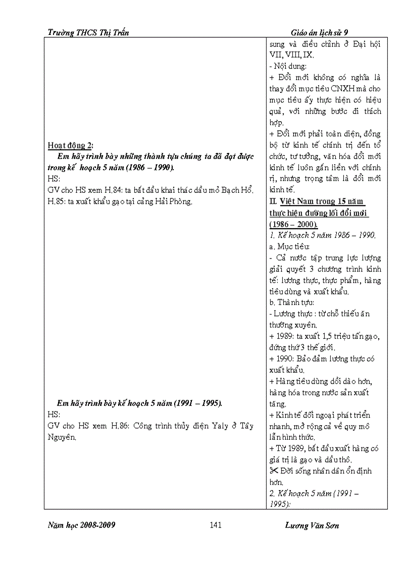 image for page Giáo án lịch sử khối 7 8 9 trọn bộ