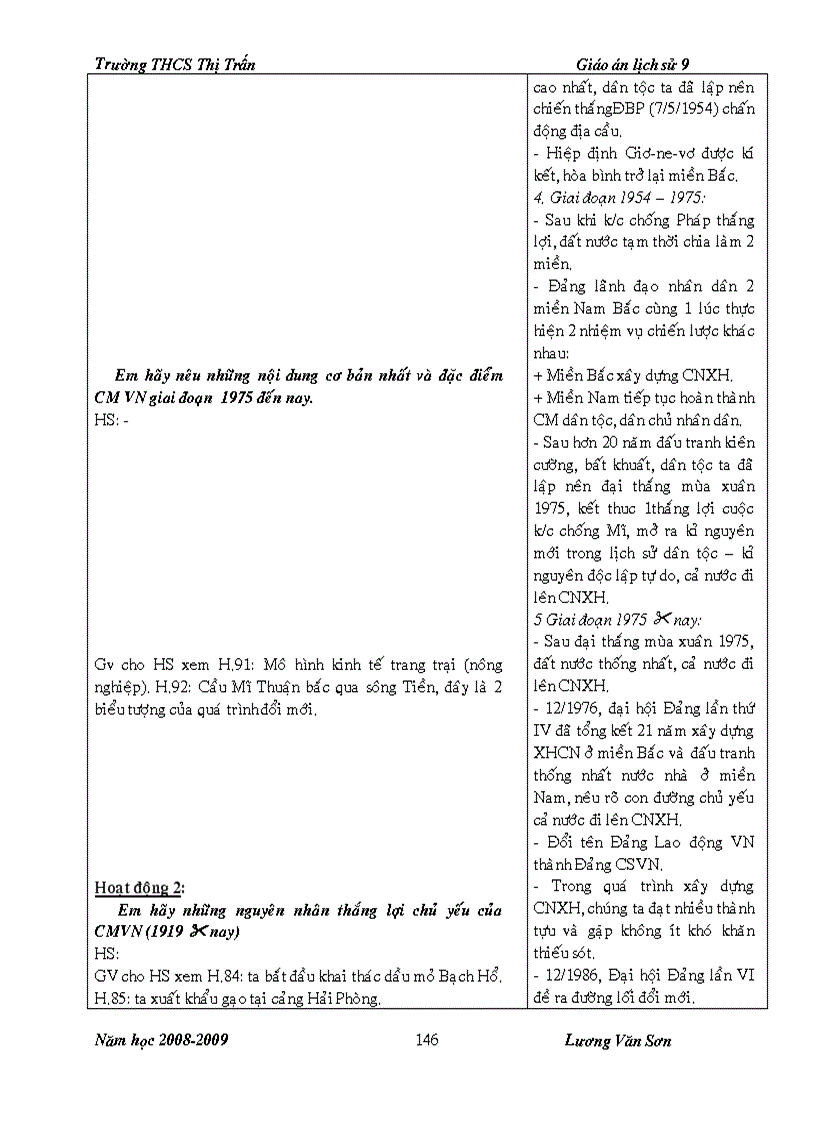 image for page Giáo án lịch sử khối 7 8 9 trọn bộ