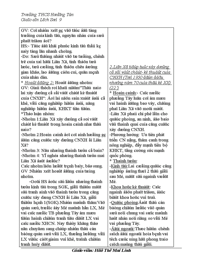 image for page Giáo án lịch sử lớp 9 Từ tiết 1 28