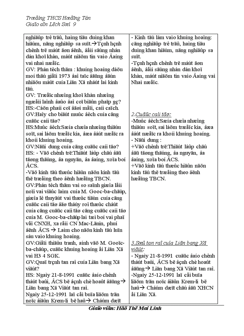 image for page Giáo án lịch sử lớp 9 Từ tiết 1 28