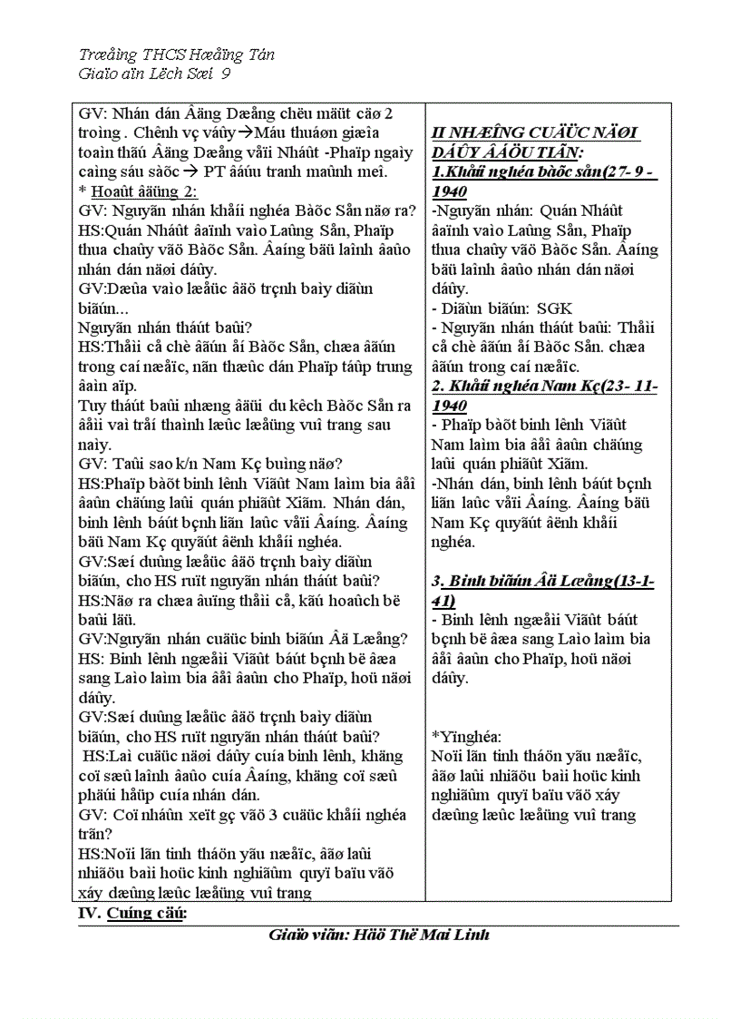 image for page Giáo án lịch sử lớp 9 Từ tiết 1 28