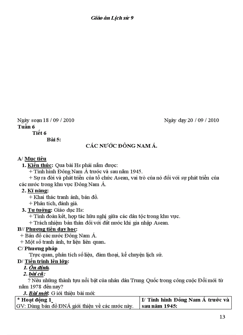 image for page Giáo án LS9 tốt