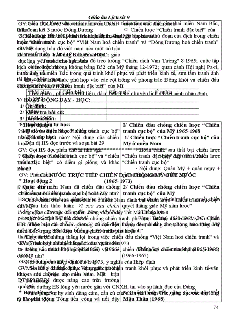 image for page Giáo án LS9 tốt